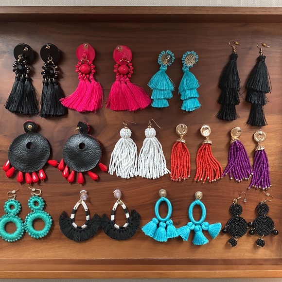 BUNDLE Fashion/Statement Earrings (Lot of 12 Pairs) - Picture 2 of 2